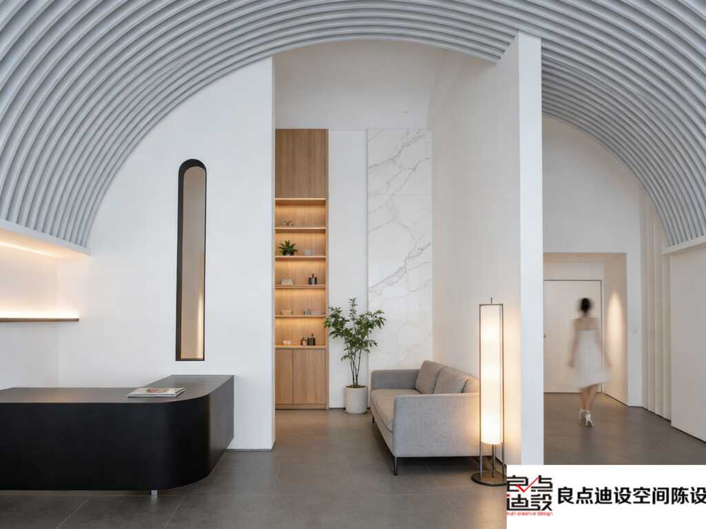 爆改空间!这间美容院的软装设计，直接把氛围感焊死了!